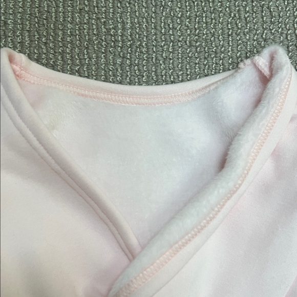 Pink Long Sleeve Wrap Top - Picture 5 of 8